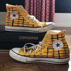Plaid Converse